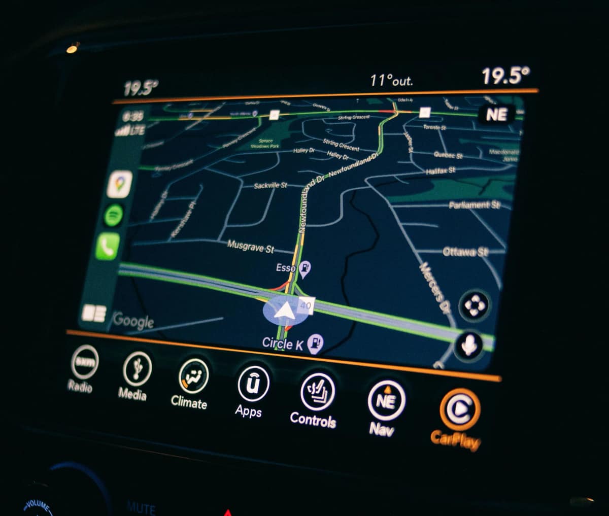 Infotainment and Navigation Displays